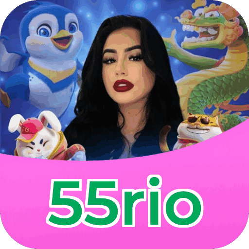 Catálogo slots 55rio mostrando top jogos Gates Olympus Sweet Bonanza Fortune Tiger Big Bass volatilidade RTP