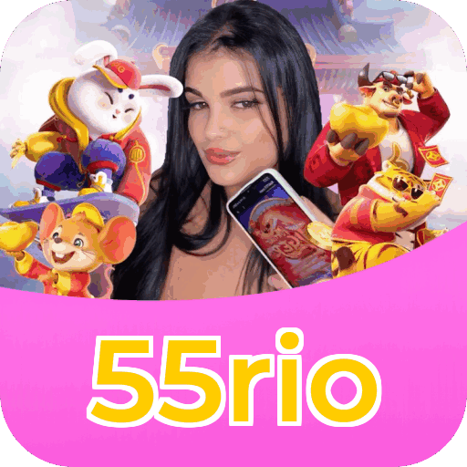 Plataforma 55rio mostrando interface moderna, jogos certificados e recursos de segurança licenciados